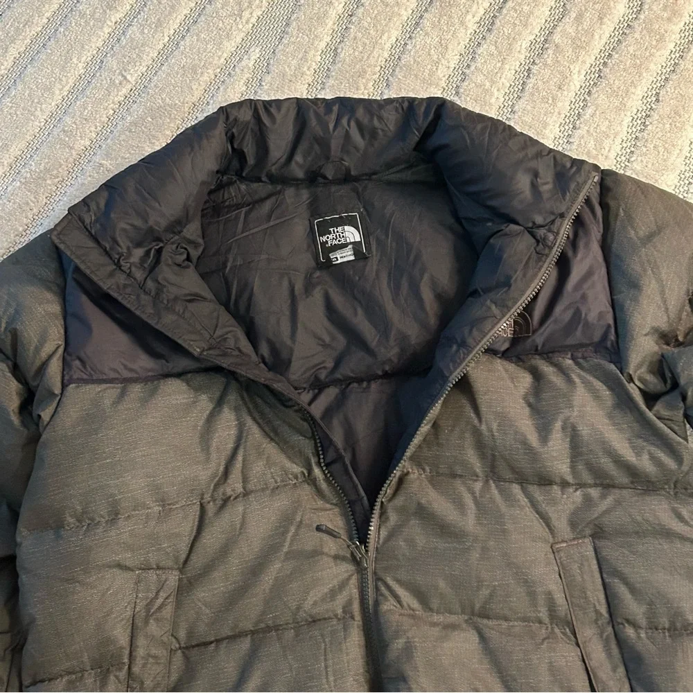 The North Face Nuptse Goose Down Green Puffer Jacket - Men’s M